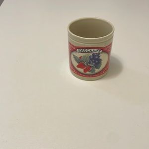Vintage Smucker’s Ceramic Jam Jar